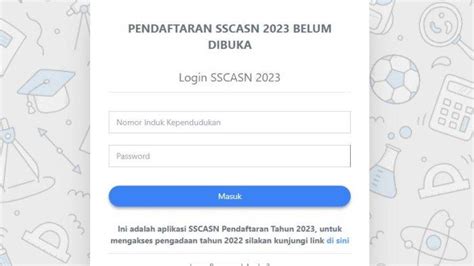 sscasn.bkn.go.id 2023 akun